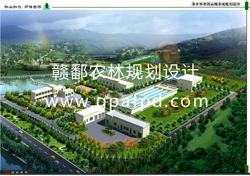 信丰县润泉水厂景观规划设计